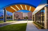 ICE Imaging - Hendrick GI - Exterior South Canopy Night