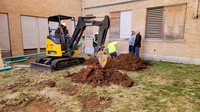 2020-12-09 COURTYARD EXCAVATION